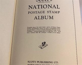 SCOTT'S NATIONAL POSTAGE STAMP ALBUM 