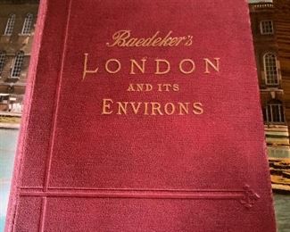 BAEDEKER'S LONDON AND ITS ENVIRONS 1911