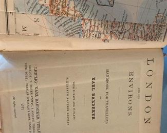 BAEDEKER'S LONDON AND ITS ENVIRONS 1911