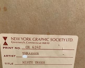 MISTY TREES BY THRASHER