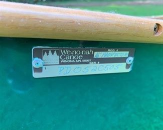 WENONAH PROSPECTOR 16' LEWIS AND CLARK SPECIAL EDITION CANOE 