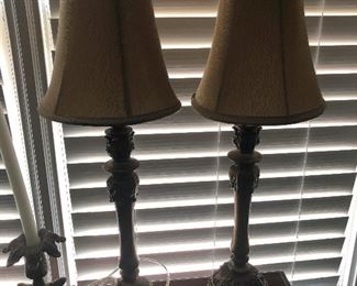 Evil twins of earlier twin lamps.