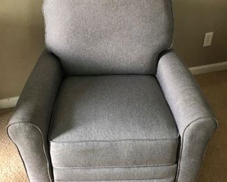 Prematurely gray armchair wants to impart some life lessons.