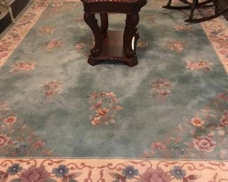 Rug from somewhere in the East I don't know I don't see color.