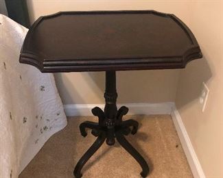 end table with E.T. Phone-Home hand for a base