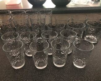 really nice rocks and tall glasses. Stock your bar!