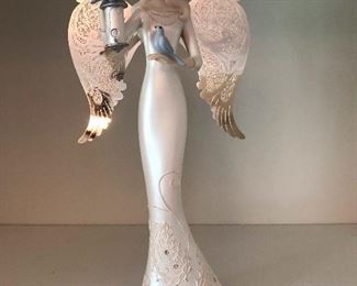 Victoria Secret model finally decided to put on clothing.