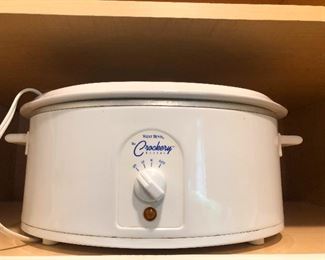 crockery (not "crotchety," which is what I thought it said at first but then I realized I was thinking of Cher)