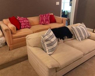 white sofas! Your friends will be touched that you trust them to sit on them