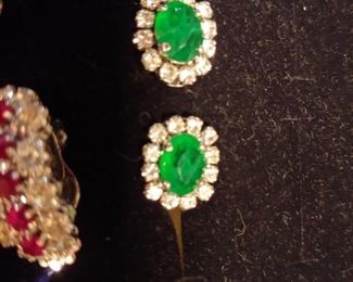 Vintage rare Christian Dior clip on earrings Germany
