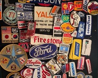 Lots of unused patches of all sorts from military to automobiles