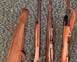 Vintage  military rifles and 2 non military long guns. MUST HAVE VALID ID TO PURCHASE ANY OF THEM.