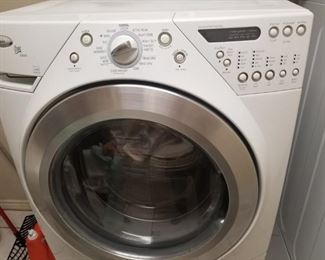 front loading washer and dryer ( sold separately)