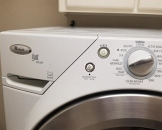 Whirlpool Duet washing machine (front loader)