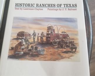 Historic Ranches of Texas book author signed