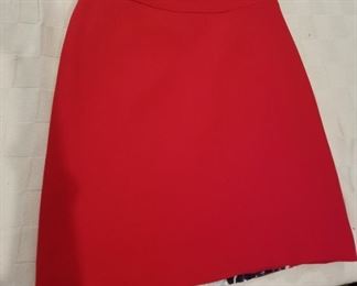 Kate Spade red skirt never worn