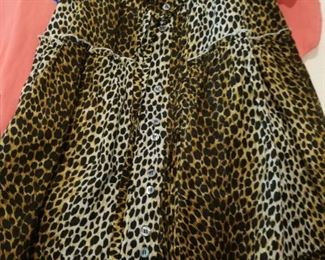 D&G leopard print skirt