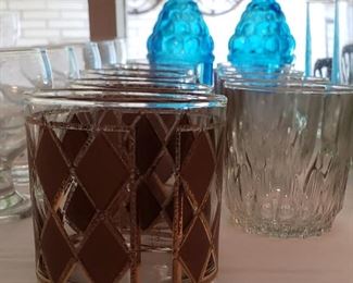 mid century bar ware