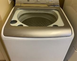 GE Washing Machine with Stainless Steel Tub and Steam Technology