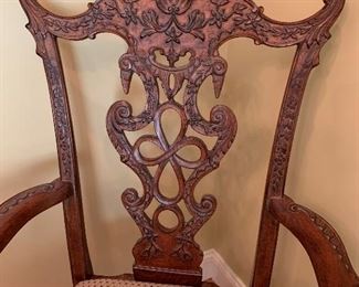 Chippendale Style Dining Room Table Set by Casa Stradivari