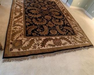 Ancani Carpets 100% Wool Pile Indian Rug