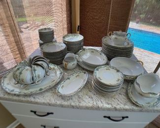 Gold China Made in Japan China Set