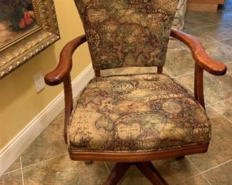 Billiards / Poker Table and Chair Set