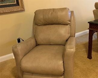 Powered Leather Recliner