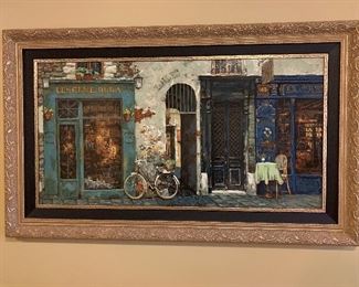 La Vielle Bicyclette De La Dame by Viktor Shvaiko