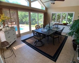 Aluminum Cast Outdoor Patio Set