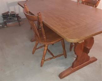 Wooden Dining Room Table