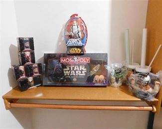 Lot of Star Wars Collection (Monopoly Game - NIB)