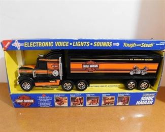 Buddy L Harley Davidson Kenworth Sonic Hauler
