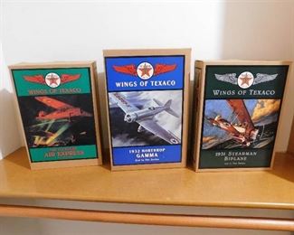 Lot of Texaco Planes (1st, 2nd, & 3rd in Series - NIB)