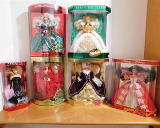 Lot of Barbies (6) (NIB)