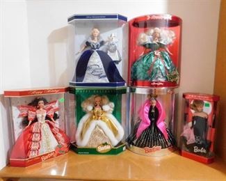 Lot of Barbies (6) (NIB)