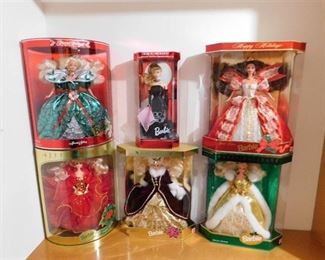 Lot of Barbies (6) (NIB)