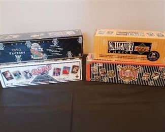 Lot of Sealed 90's Upper Deck Baseball Cards