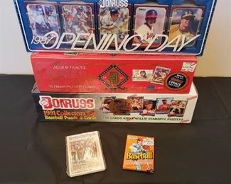 Lot of Sealed 80's and 90's Donruss Baseball Cards