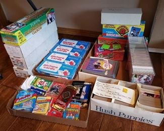 Lot of 80's and 90's Baseball Cards