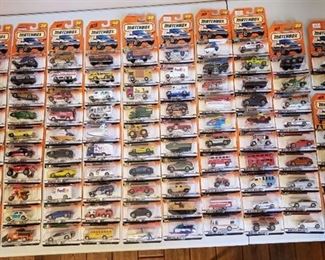 96 Matchbox Cars