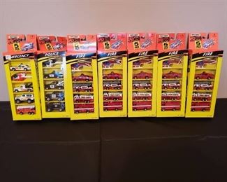 Lot of (7) 5 pack Matchbox Cars