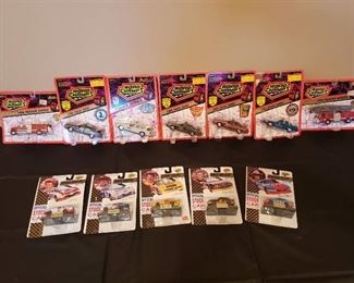 Lot of Road Champs Die Cast Cars