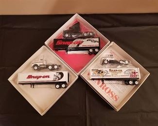 Lot of Winross Snap-on Trucks