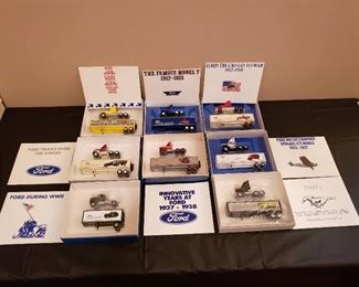 Lot of Winross Ford Trucks