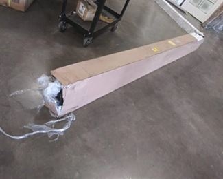 (x5)Amerimax Home Products 3 in. x 4 in. x 120 in. Black Aluminum Downspout