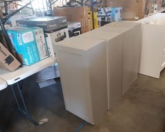 4 PIECE Hampton Bay Cambridge Assembled Cabinet in Gray SET