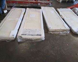 3 Top Design Primed MDF Bypass Sliding Doors