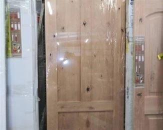 36 x 96 In. Solid Wood Door