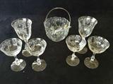 Lot#DA:1 27 piece Fostoria meadow rose